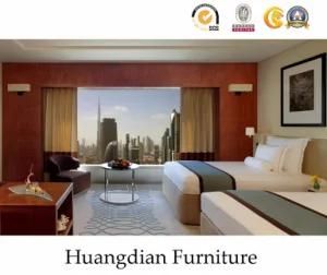 Simple Design 4 Star Hotel Bedroom Furniture Sale (HD604)