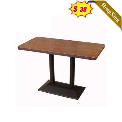 Commercial Modern Home Furniture Rectangle Dining Room Table with Chair