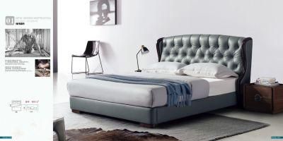 Luxury Design Home Furniture Bedroom Bed Upholstered with Storage