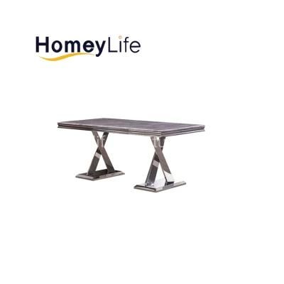 Top Selling Restaurant Household Furniture Marble Dining Table