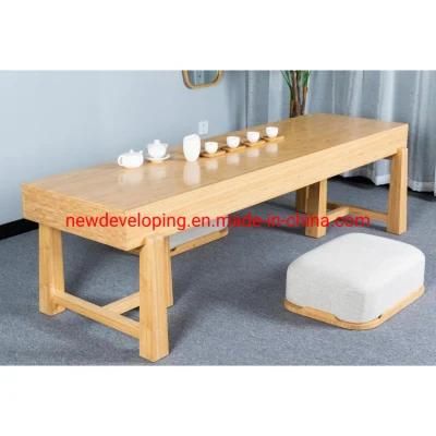 Hot Selling and Modern Home Furniture Bamboo Panel Top Coffee Table/Tea Table/Dining Table Sales