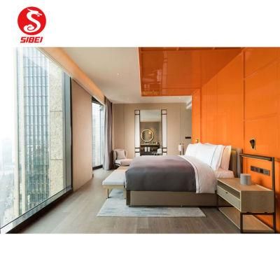 5 Star Customized Modern Design Hotel Bedroom Furniture by Hotel Room Furniture Factory