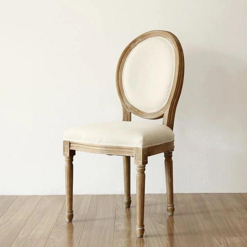 Supply Modern Wood Louis Chair for Wedding Party Dining Hotel