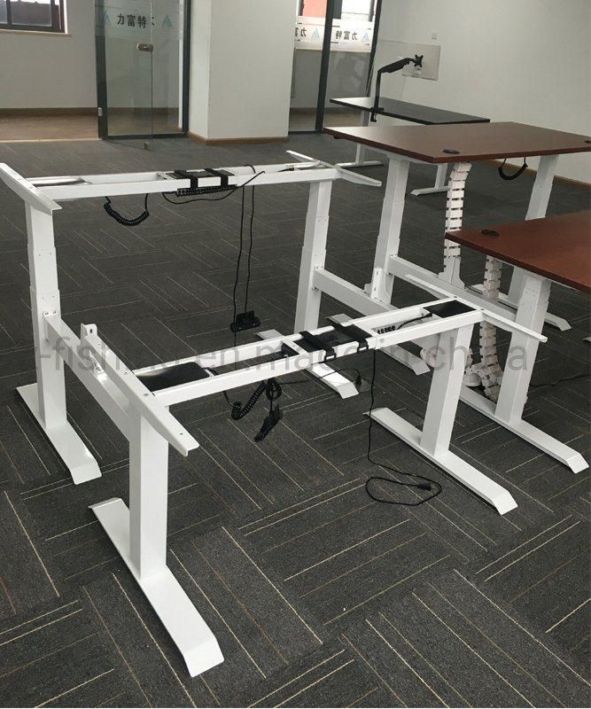 Pneumatic Standing Desk Converter Workstation Digital Memory Height Display Desk