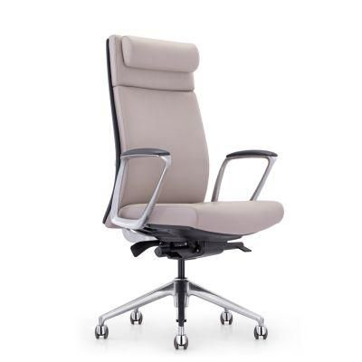 Zode Best Leisure Modern Swivel Luxury Leather Office Chair with Headrest