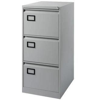 Modern Style Anti-Tilt Structure Metal 3 Drawer File Storage Cabinet Filing Cabinet