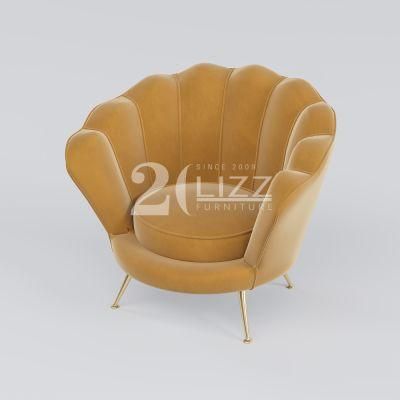 European Contemporary Living Room Simple 1 Serter chair Modern Wholesale Home Fabric Sofa