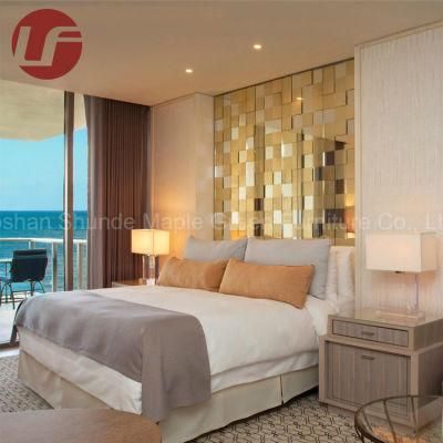 Custom Saudi Arabia Styly 5 Star Hotel Bedroom Furniture
