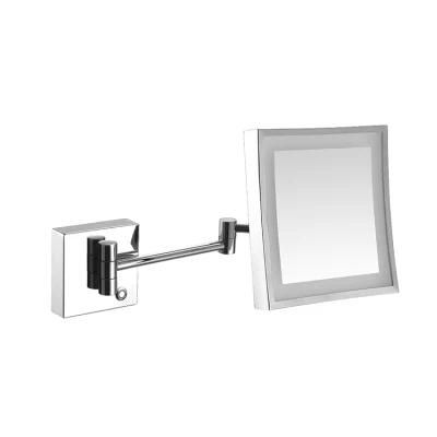 Kaiiy Single Sided Extending Wall Mount Mirror Chassis Touch Modern Bathroom LED Mirrors