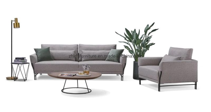 Metal Leg 1+2+3 Seat Home Sofa Set