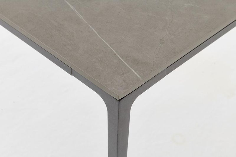 Hot Sale Apartment Furniture Marble Dining Table Rock Plate
