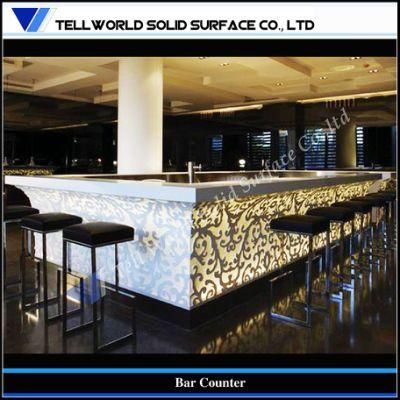 Large Commericial Furniture Club Bar Counter (TW-TRCT-018)