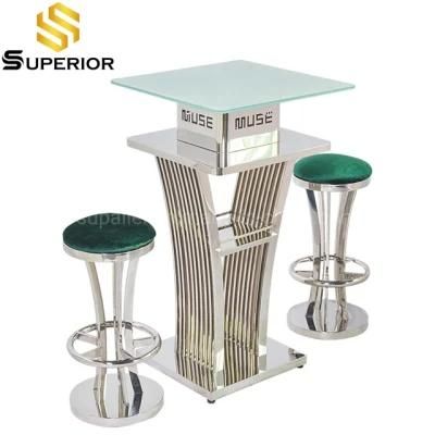 Metal Base Wholesale Lounge Bar Furniture Cocktail Tables