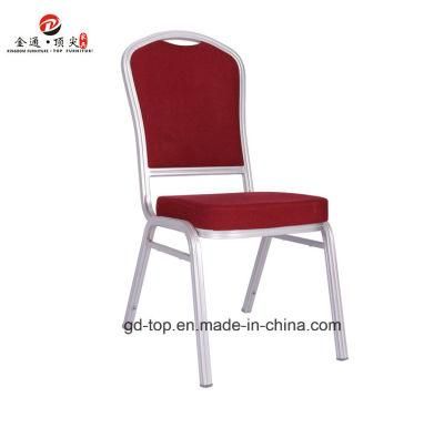 Top Furniture Hotel Classy Back Design Metal Banquet Dining Chair