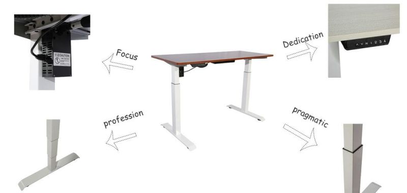 Simple Manual Lifting Table Family Hall Study Table Family Office Lifting Table Simple and Convenient Computer Table