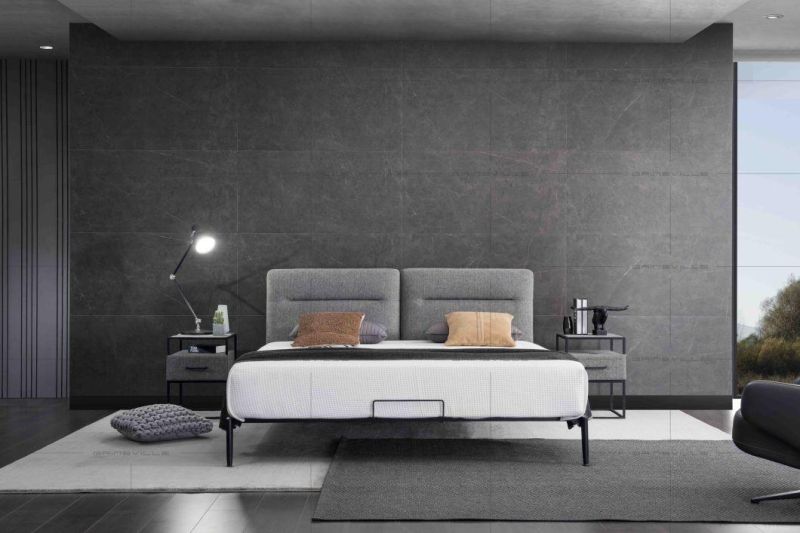 Stylish Bedside Cabinet Factory Wholesale Modern Bedroom Furniture Sets Upholstered Night Table Casegoods Nightstand