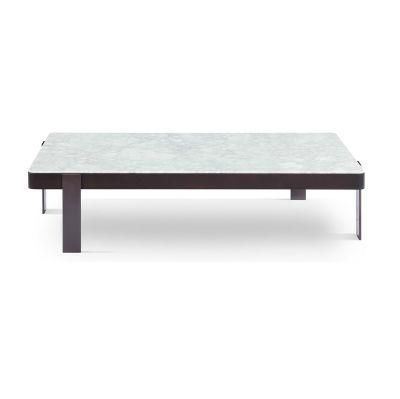 Luxury Living Room Furniture Natural Marble Top Rectangular Hall Table Coffee Table