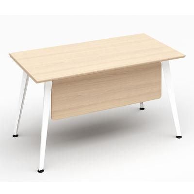 Hot Sale Modern Office Room Melamine Top Nature Series Wood Table