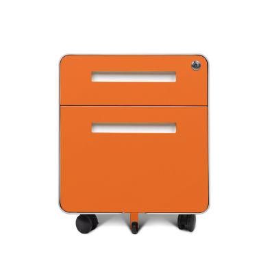 Colorful Modern Mobile 2 Drawers Office Furniture Filing Cabinet