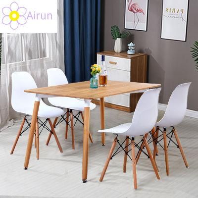 Modern Wooden Restaurant Furniture Dining Room Table Set