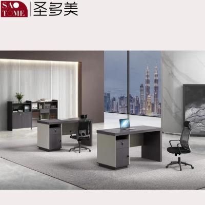 Modern Luxury Foshan Office Wooden Table Ordinary Desk Office Furniture Single Seat