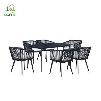 Hotel Project Modern Patio Wicker Bistro Dining Balcony Outdoor Garden Furniture