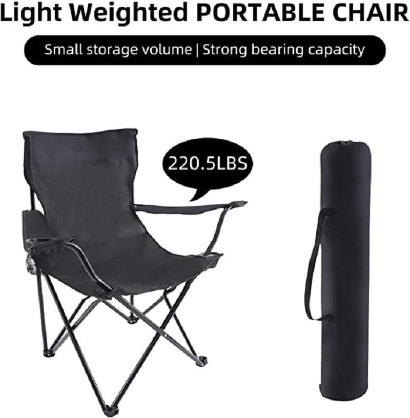 Camping Chairs 2packs Outdoor Chairs Foldable Portable Lawn Chair Ultra-Light Easy to Carry Fishing