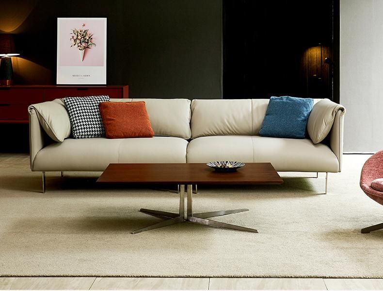 2020 Italian Design Home Furniture Fabric Corner Sofa Sectional Sofa GS9007