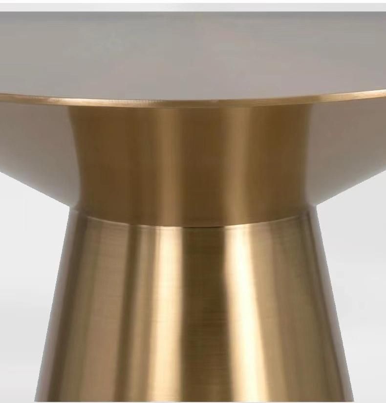 China Manufacturer Metal Furnniture Stainless Tea Table