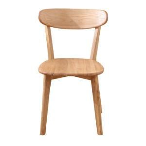 Solid Wood Dining Chair Restaurant Furniture Modern Simple Chinese Furniture