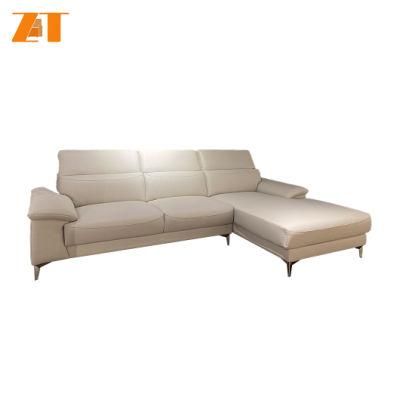 Foshan Furniture Factory Classic Upholstered Home Furniture Leather Sofa Set