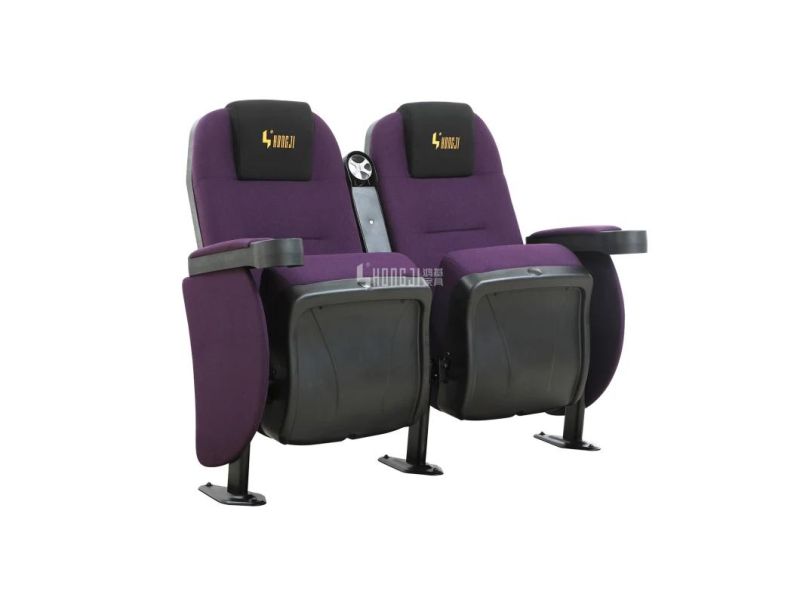Push Back 2D/3D Media Room Leather Movie Cinema Auditorium Theater Seating