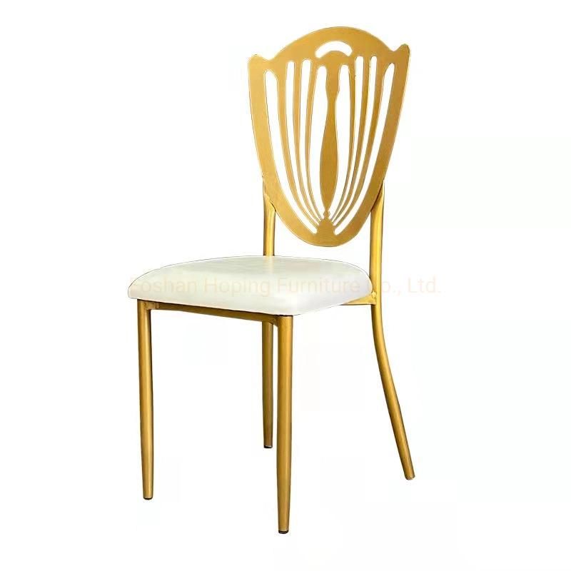 Banquet Furniture Resin Plastic Modern Tiffany Stackable Resin Chair Used for Event Wedding Dining Room Rental Party Church