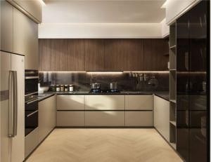 Best Price Luxury Design High Gloss Modern White Modular Cabinet Customized Kitchen Furniture