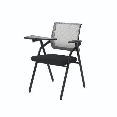Discount Modern Full Mesh Office Chair Training with Writing Board High Quality Economic Silla De Oficina
