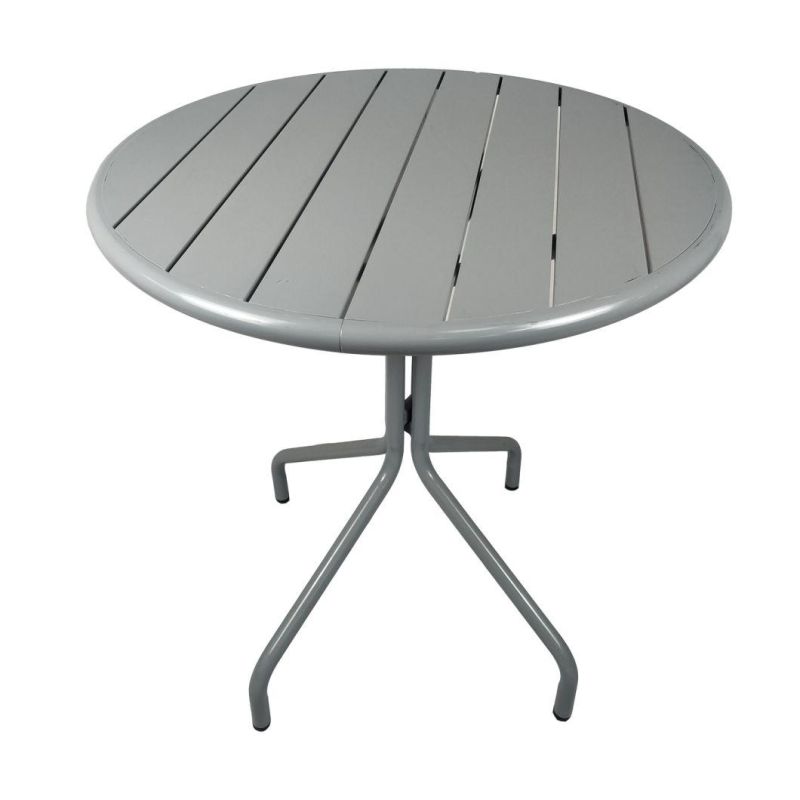 Commercial Outdoor Bistro Restaurant Table Modern Aluminum Cafe Furniture