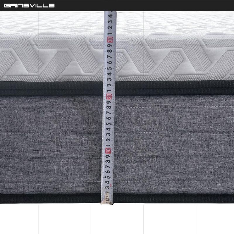 Luxury Bed Mattress Pocket Spring Mattresses Malaysia Latex Foam Mattress Gsv968