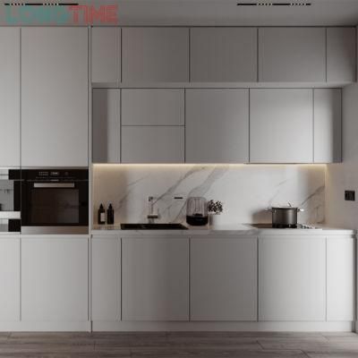 New Modern Design Matt Finish Lacquer Kitchen Cabinet