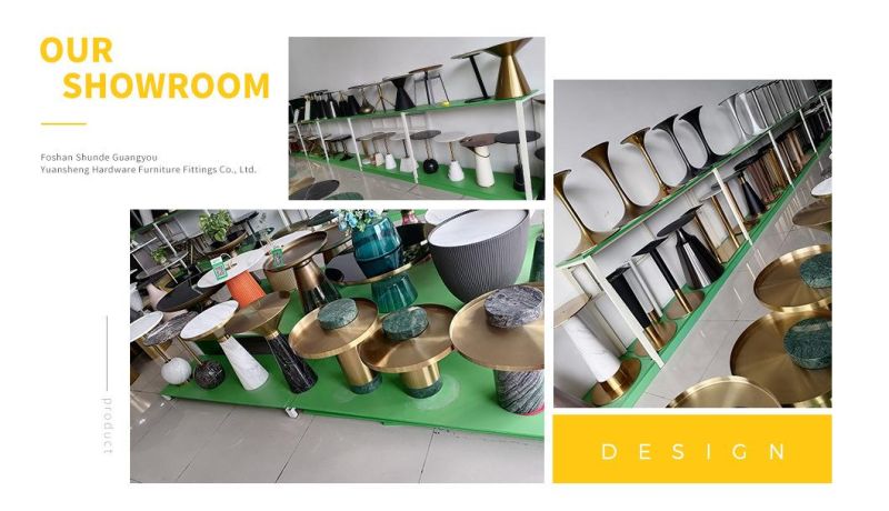 Hot Sale Modern Design Office Sofa Side Table Tea Table Coffee Table with Black Base