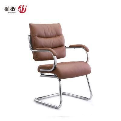 Low Back Meeting Chair Leather Staff Chair Office Furniture