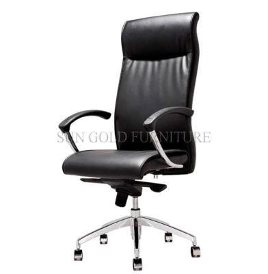 Top Grade Black CEO Working Swivel Leather Chair (SZ-OC141)