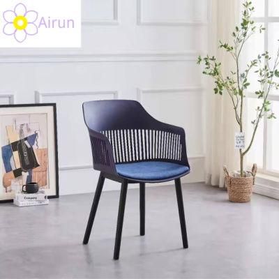 Modern Plastic Dining Chair Restaurant Coffee Chair Living Room Chair
