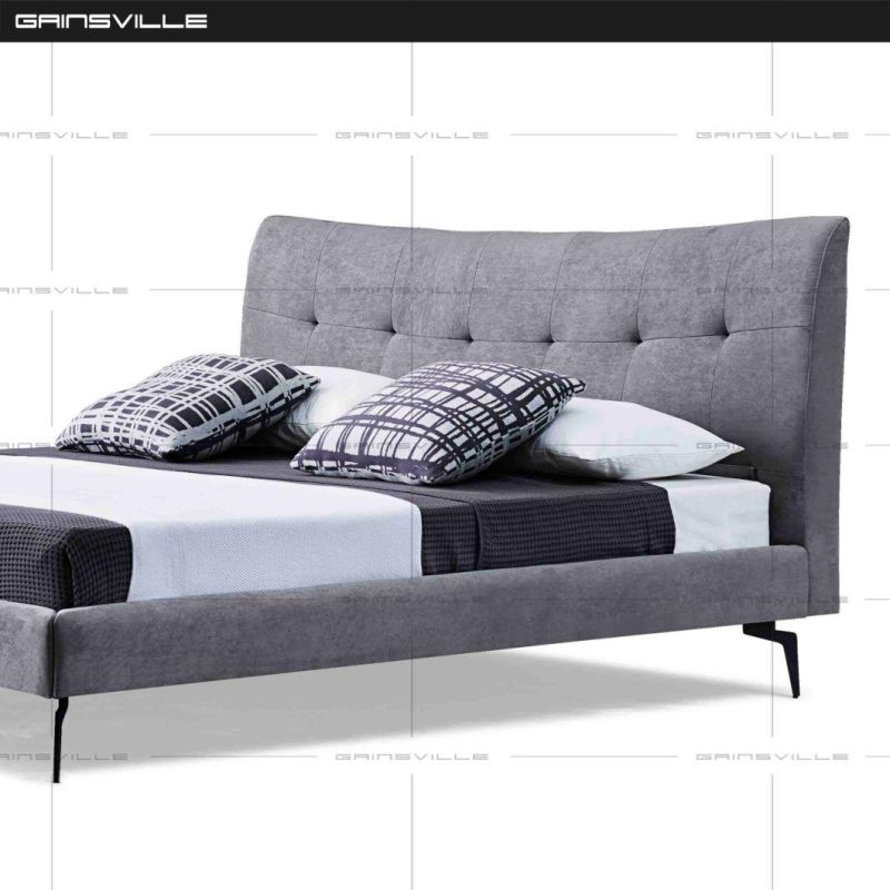 Home Furniture Modern Bedroom Bed King Bed Double Gc1817