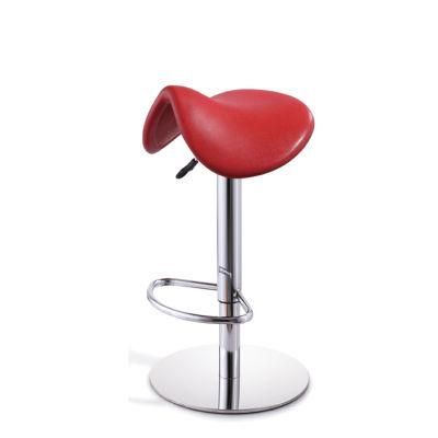 PU Foam Hotel Restaurant Red Bar Stool Chair Furniture