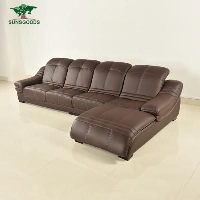 American Modern L Shape Sectional Furniture Leisure Living Room Sofa