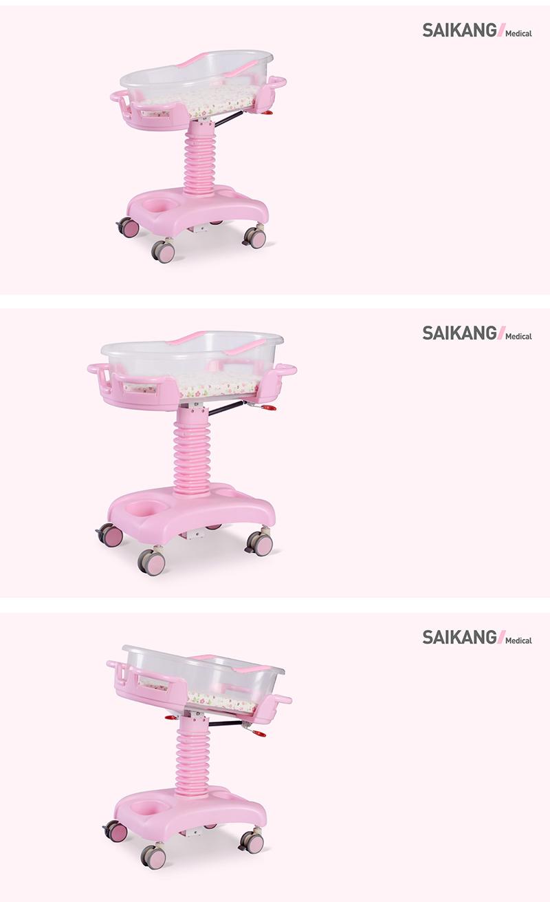 X01-1 Plastic Mobile New Born Baby Bed