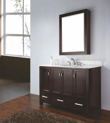 Modern Design Luxury Solid Wooden Furniture Bathroom Vanity