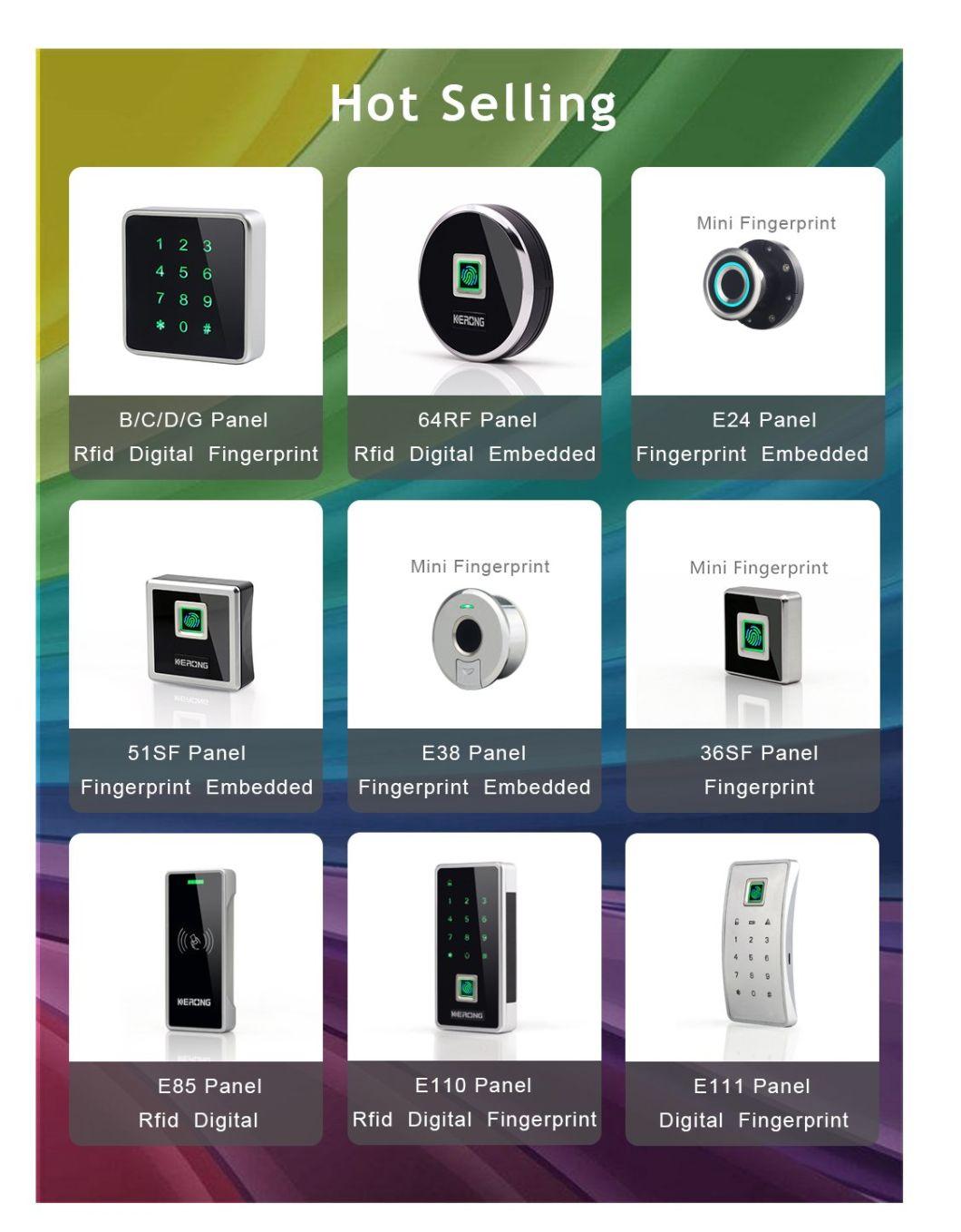 KERONG Hot-selling  RFID Card Bluetooth APP Smart Cabinet Lock Gym Locker Latch