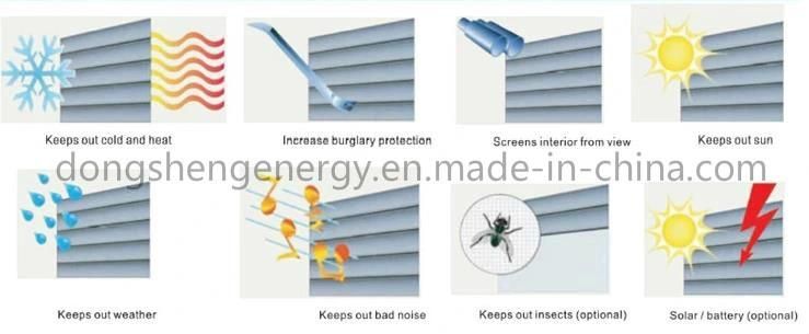 External Foam Insulated Window Blind