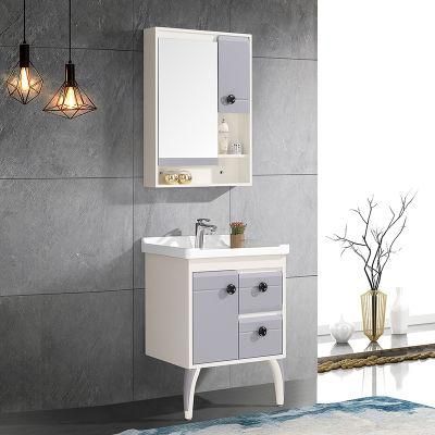 Commercial Units Bathroom Vanity China Vanity Waterproof Storage PVC Bathroom Cabinet